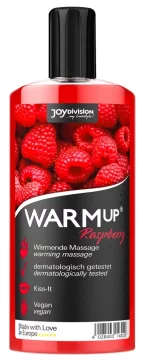 Joy Division Warmup - Ogrevalna masažna tekočina z malino 150 ml