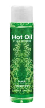 shumee NUEI - Ogrevalno masažno olje z vonjem lubenice 100 ml