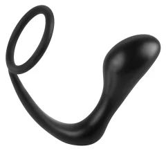 Anal Fantasy Analfantasy - Penis obroč s stimulacijskim čepom za P-točko