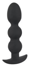 Black Velvets Analne kroglice s stojalom 145g - črni žamet