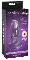 Anal Fantasy - Votli analni čep z zamaškom 10,9 cm