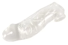 Crystal Crystal - fleksibilen rokav za penis, prozoren 19,2 cm