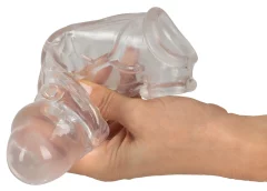 Crystal Crystal - fleksibilen rokav za penis, prozoren 19,2 cm