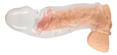 Crystal Crystal - fleksibilen rokav za penis, prozoren 19,2 cm