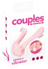 shumee Couples Choice - roza vibrator za stimulacijo parov