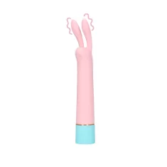 shumee Loveline - Mini USB vibrator zajček arktično moder