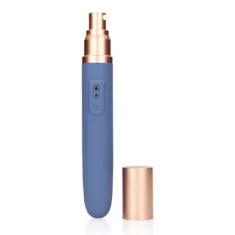 shumee Loveline - potovalni vibrator Blue Horizon z lubrikantno komoro