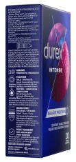 Durex Durex - Intense Orgasmic Rebrasti kondomi z metino barvo, 10 kosov