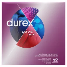 Durex Durex - 40 kondomov Love Mix, 5 različnih vrst