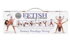 Fetish Fantasy Serija Fetish Fantasy - Love Swing z lisicami za roke in noge, bela