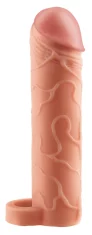 Fantasy X-tensions Fantasy X-Tensions - Ovratnik za penis 33% večji penis +5,1 cm barve kože 19 cm