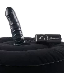 Fetish Fantasy Fetish Fantasy Series - Napihljiv seks sedež z vibratorjem črne barve