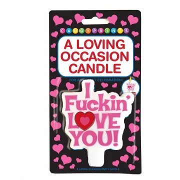 shumee Little Genie - I Fuckin Love You - Candle