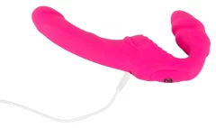 shumee Vibrator brez naramnic - Wild Games z dvema koncema, roza