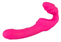 shumee Vibrator brez naramnic - Wild Games z dvema koncema, roza