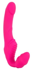shumee Vibrator brez naramnic - Wild Games z dvema koncema, roza