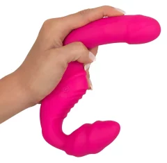 shumee Vibrator brez naramnic - Wild Games z dvema koncema, roza