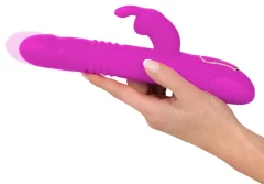 shumee Sweet Smile - vibrator zajček z vrtečimi se kroglicami