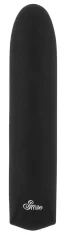 shumee Sweet Smile - Mini vibrator črne barve iz silikona 12 cm