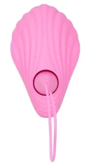 shumee Sweet Smile - Mini vibrator s stimulacijo klitorisa roza 8 cm