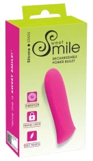 shumee Sweet Smile - mini vibrator s 7 močnimi načini vibracij, roza