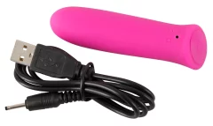 shumee Sweet Smile - mini vibrator s 7 močnimi načini vibracij, roza