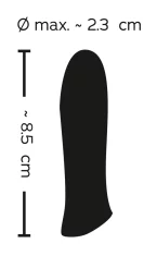 shumee Sweet Smile - mini vibrator s 7 močnimi načini vibracij, roza