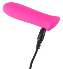 shumee Sweet Smile - mini vibrator s 7 močnimi načini vibracij, roza