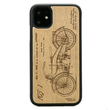 bewood Lesen ovitek za iPhone 11 harley patent anigre