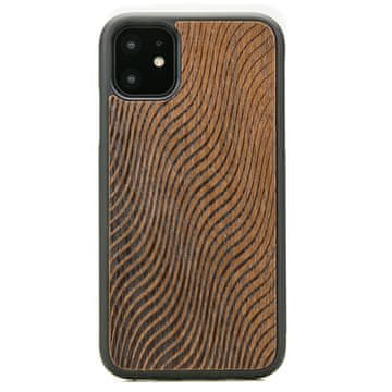 bewood Lesen ovitek za iPhone 11, valovi Merbau