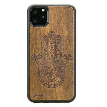 bewood Lesen ovitek za iPhone 11 PRO MAX hamsa imbuia