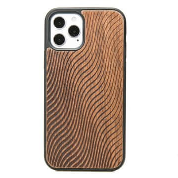 bewood Lesen ovitek za iPhone 12 / 12 Pro, valovi Merbau