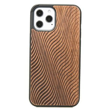 bewood Lesen ovitek za iPhone 12 Pro Max, valovi Merbau