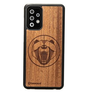 bewood Lesen ovitek za Samsung Galaxy A52/A52s 5G z medvedkom Merbau