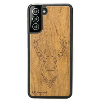 bewood Lesen ovitek za Samsung Galaxy S21 FE z motivom jelena Imbuia