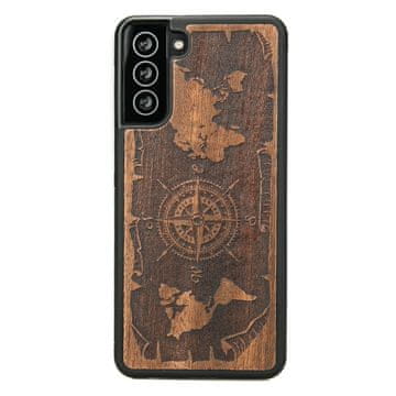 bewood Lesen ovitek za Samsung Galaxy S21 FE, roza vetrov, merbau