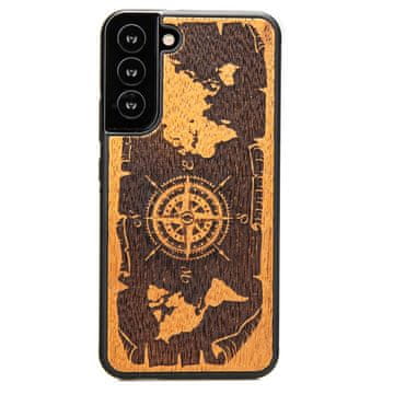 bewood Lesen ovitek za Samsung Galaxy S22 Plus WIND ROSE MERBAU