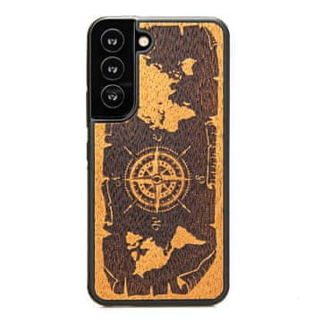 bewood Lesen ovitek za Samsung Galaxy S22 WIND ROSE MERBAU