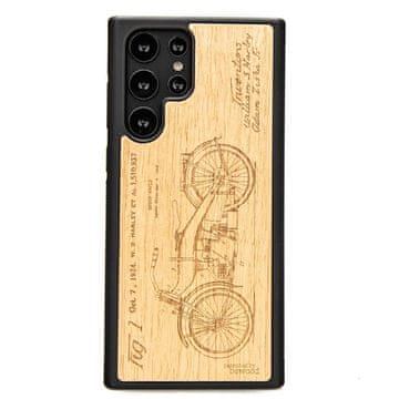 bewood Lesen ovitek za Samsung Galaxy S22 Ultra, harley patent, anigre