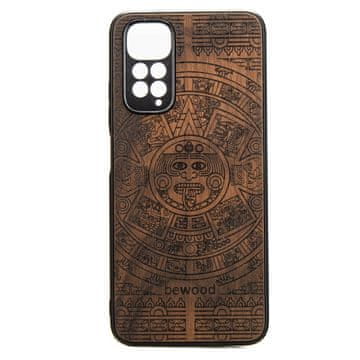 bewood Lesen ovitek za Xiaomi Redmi Note 11 / 11S z azteškim koledarjem in Ziricote