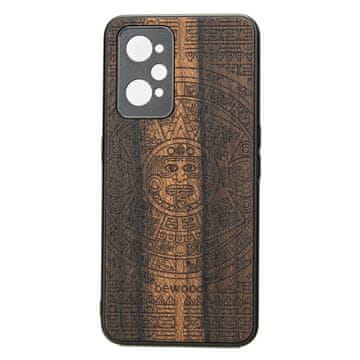 bewood Leseno ohišje za Realme GT 2 / GT Neo 2 / GT Neo 3T z azteškim koledarjem in zirikotnim vzorcem