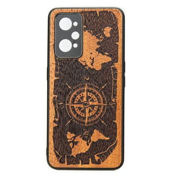 bewood Leseno ohišje za Realme GT 2 / GT Neo 2 / GT Neo 3T z merbau barvo Wind Rose