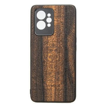 bewood Lesen ovitek za Realme GT 2 Pro z azteškim koledarjem ZIRICOTE