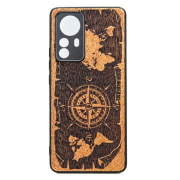 bewood Leseno ohišje Bewood Xiaomi 12 Lite WIND ROSE MERBAU