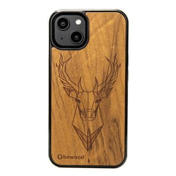 bewood Lesen ovitek Bewood za iPhone 15 z motivom jelena Imbuia