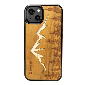 bewood Lesen ovitek Bewood za iPhone 15 Mountains Imbuia