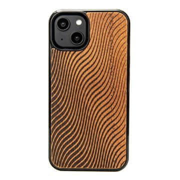 bewood Lesen ovitek Bewood za iPhone 15 WAVES MERBAU