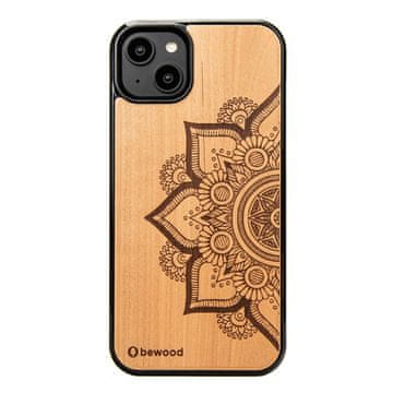 bewood Lesen ovitek Bewood za iPhone 15 Plus z vzorcem jablane MANDALA