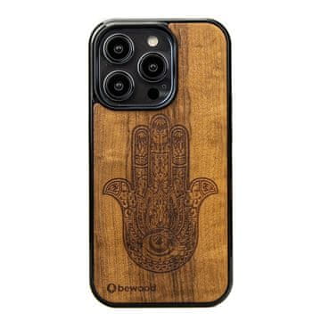 bewood Lesen ovitek Bewood za iPhone 15 Pro HAMSA IMBUIA