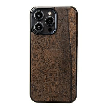 bewood Lesen ovitek Bewood za iPhone 14 Pro Max z azteškim cirkonom in koledarjem